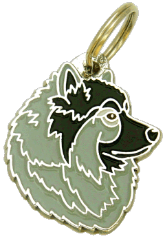 KEESHOND <br> (pet tag, engraving included)